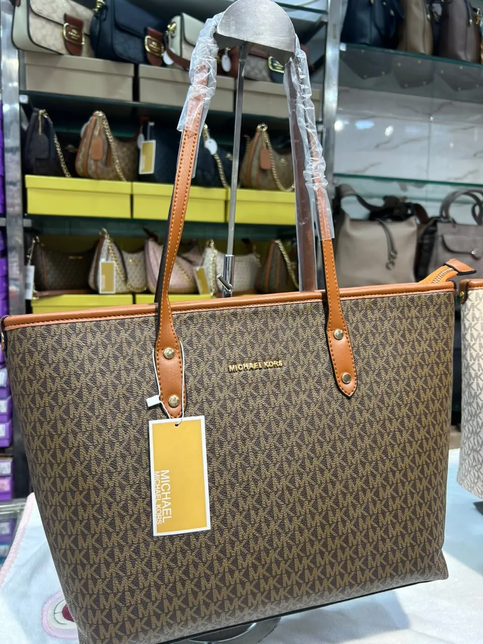 Monogram Print Tote, photo 2